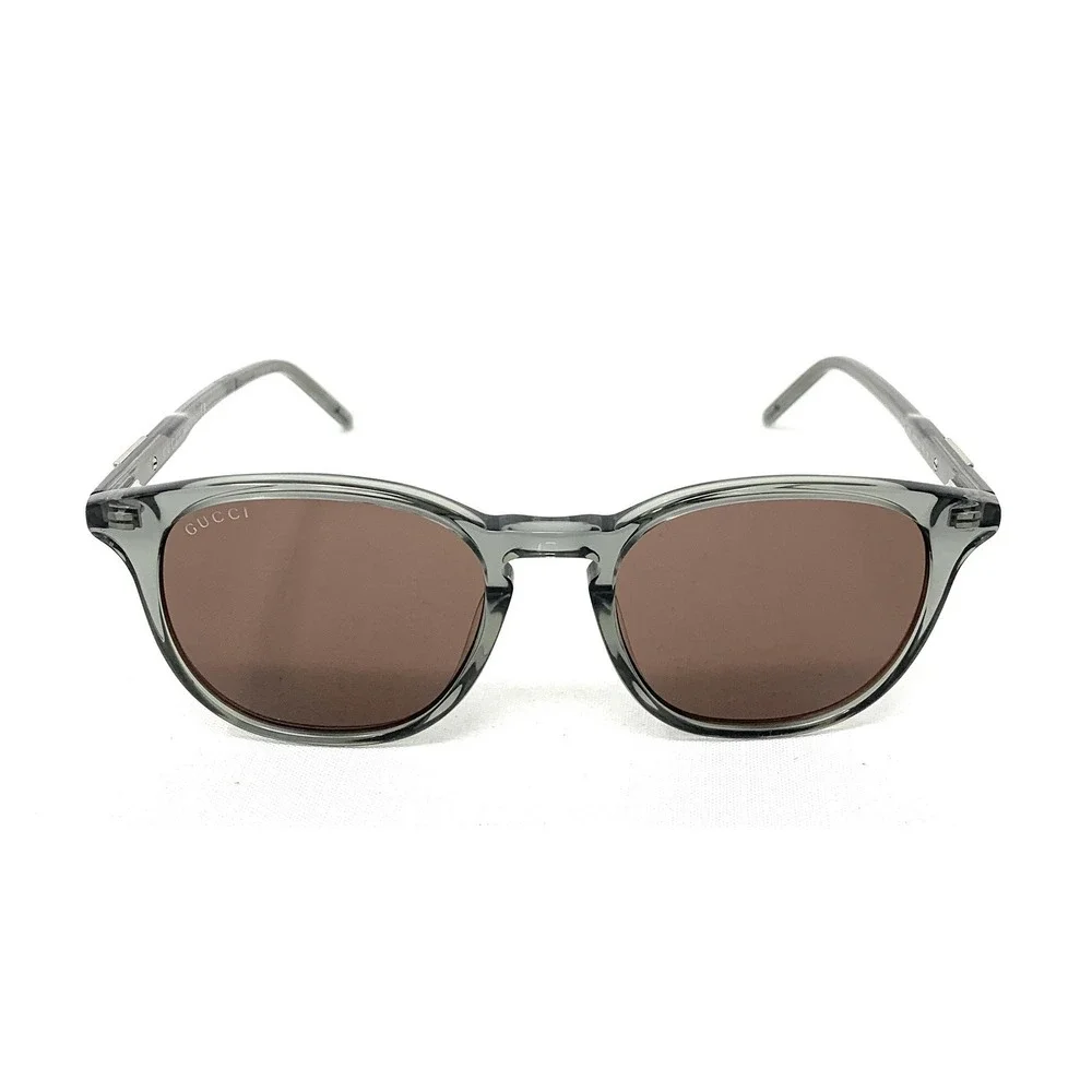 GUCCI Sunglasses GG1157S 002 Grey Brown Round 50mm